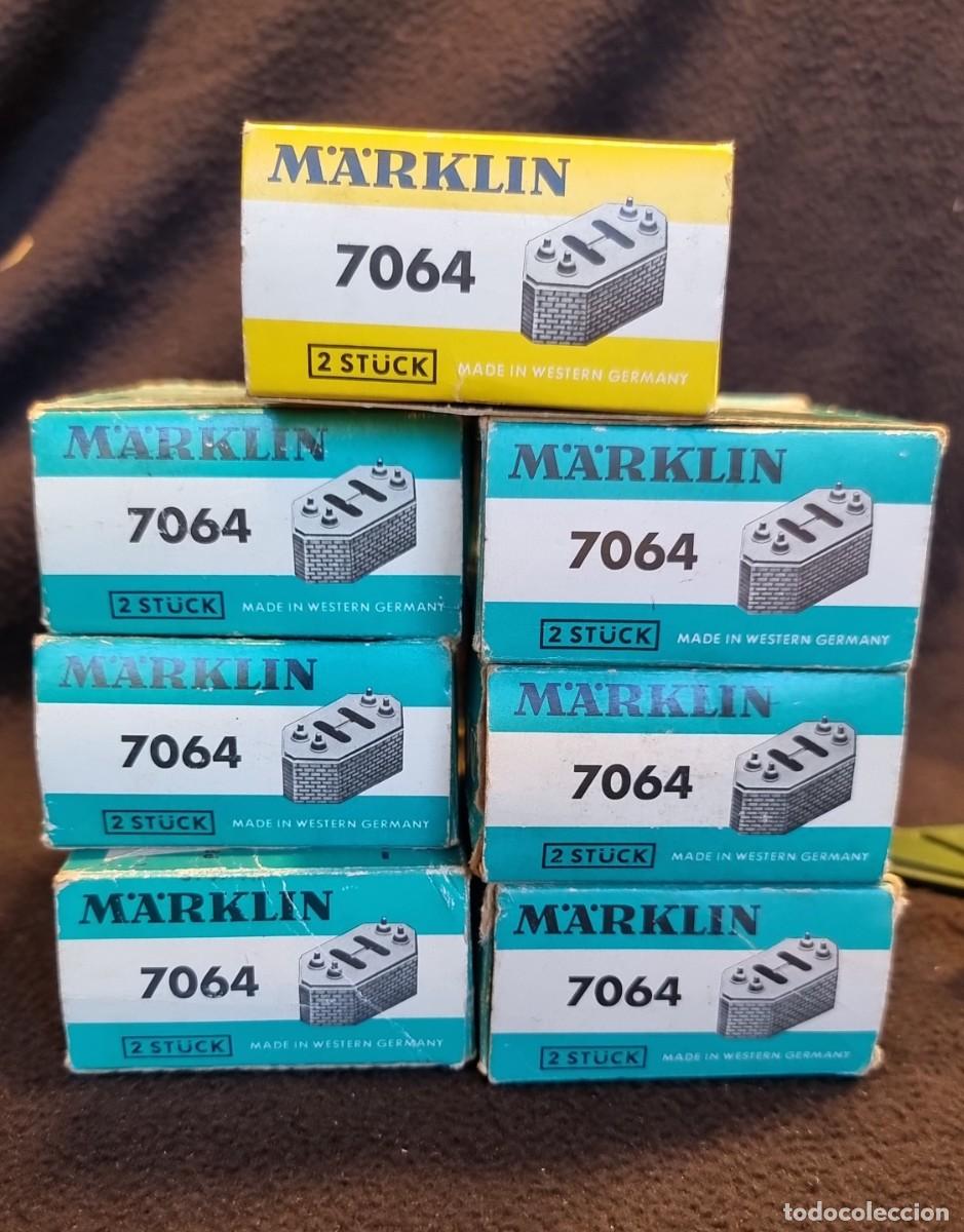 Trenes escala: LOTE ACCESORIOS MARKLIN VARIAS REF. 7064/7065 - Foto 6
