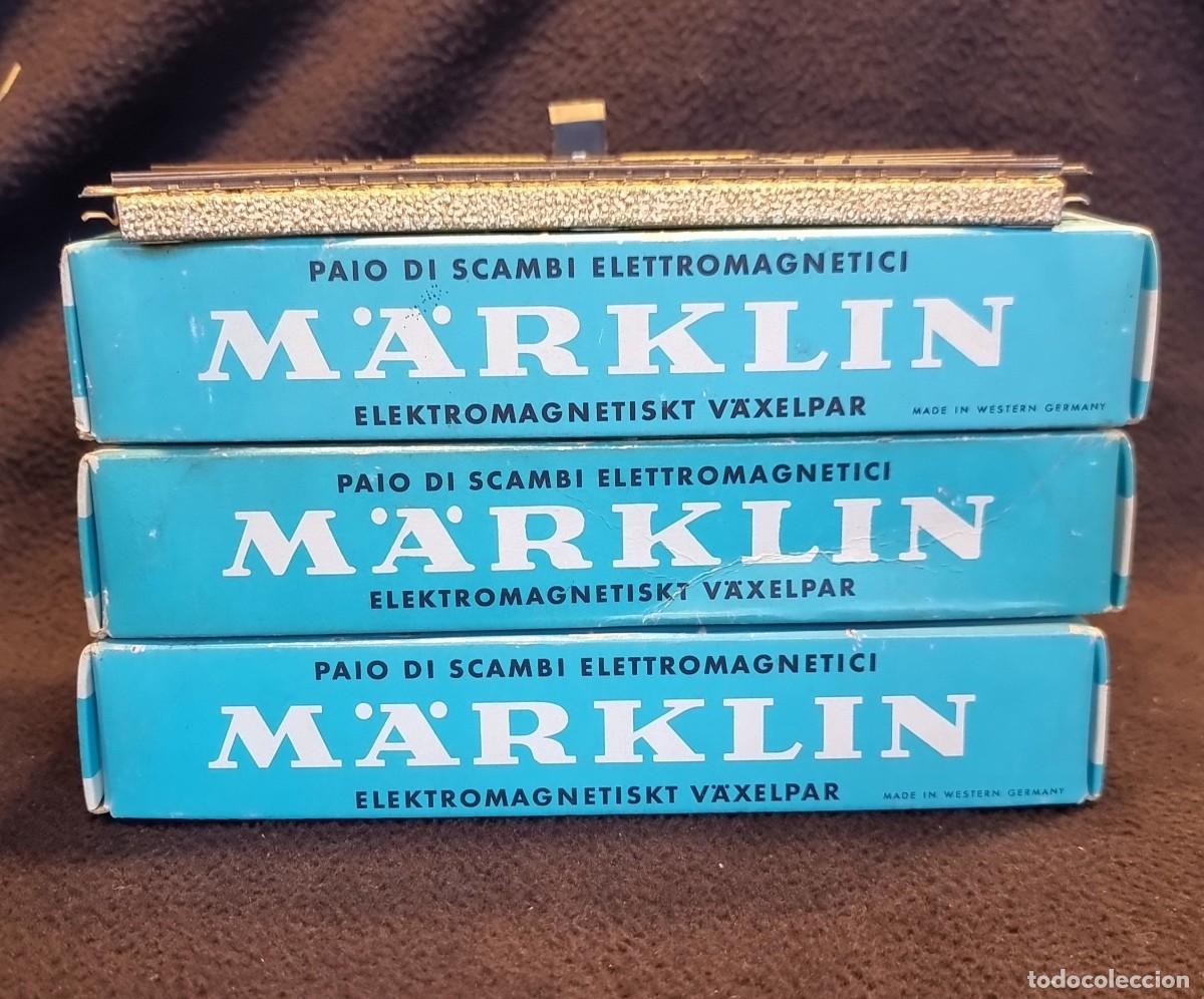 Trenes escala: LOTE VIAS Y DESVIOS MARKLIN VARIAS REF. 5117/5202