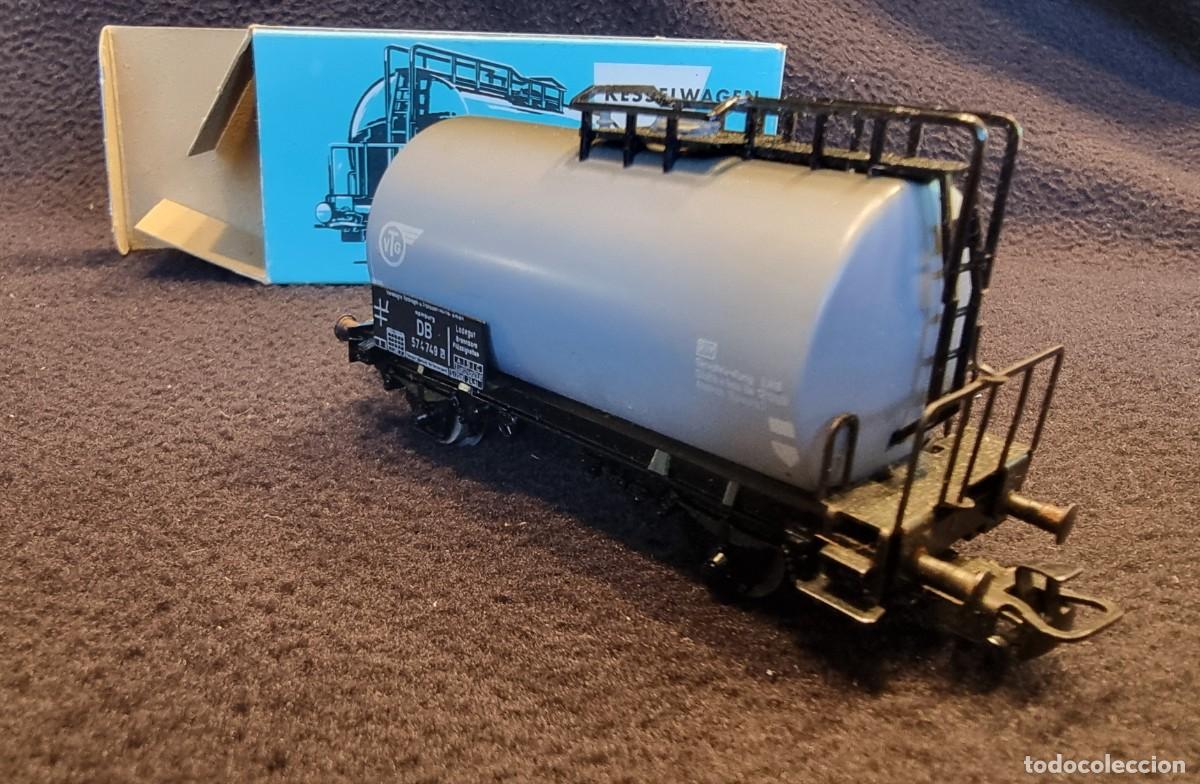 Trenes escala: VAGON MARKLIN REF. 4642 EN SU CAJA ORIGINAL FUNCIONA BIEN - Foto 8