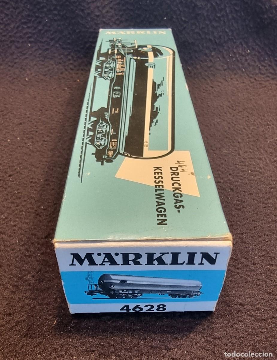 Trenes escala: VAGON MARKLIN REF. 4628 EN SU CAJA ORIGINAL FUNCIONA BIEN