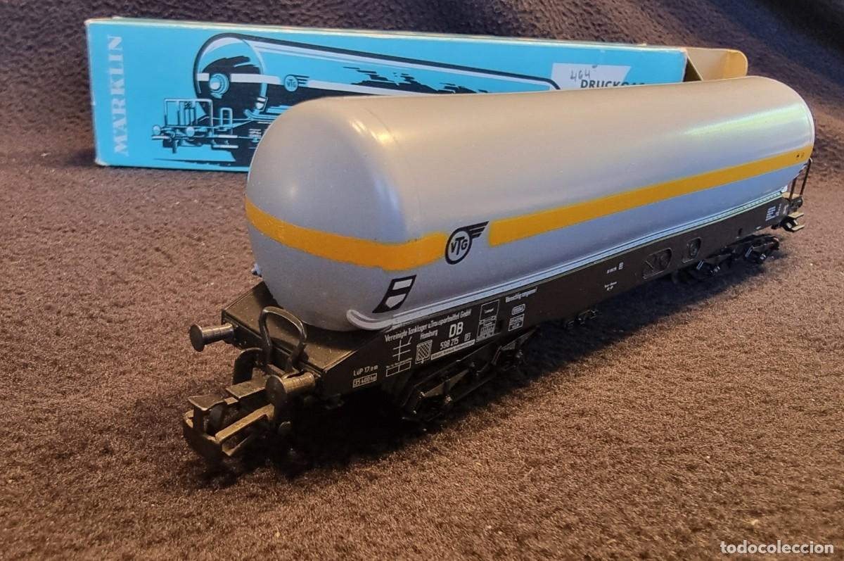 Trenes escala: VAGON MARKLIN REF. 4628 EN SU CAJA ORIGINAL FUNCIONA BIEN - Foto 4