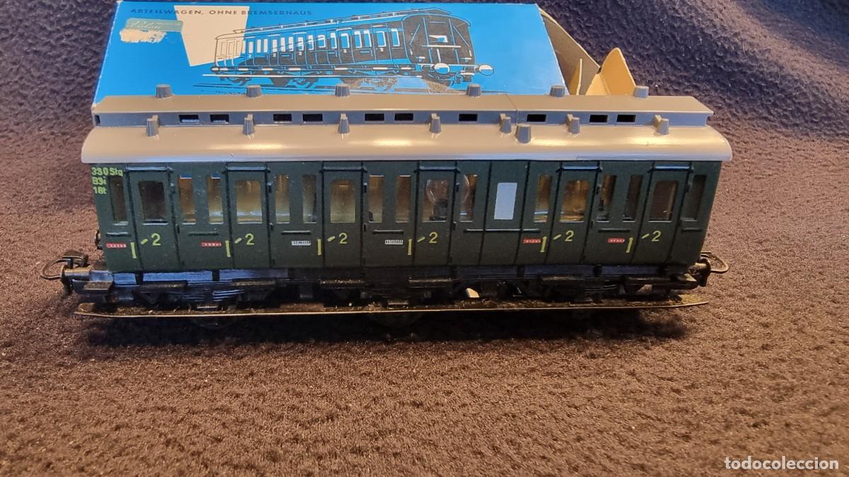 Trenes escala: VAGON MARKLIN REF. 4004 EN SU CAJA ORIGINAL FUNCIONA BIEN - Foto 3