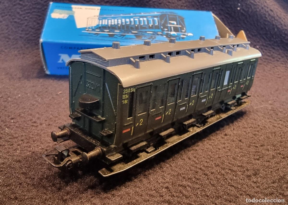 Trenes escala: VAGON MARKLIN REF. 4004 EN SU CAJA ORIGINAL FUNCIONA BIEN - Foto 4