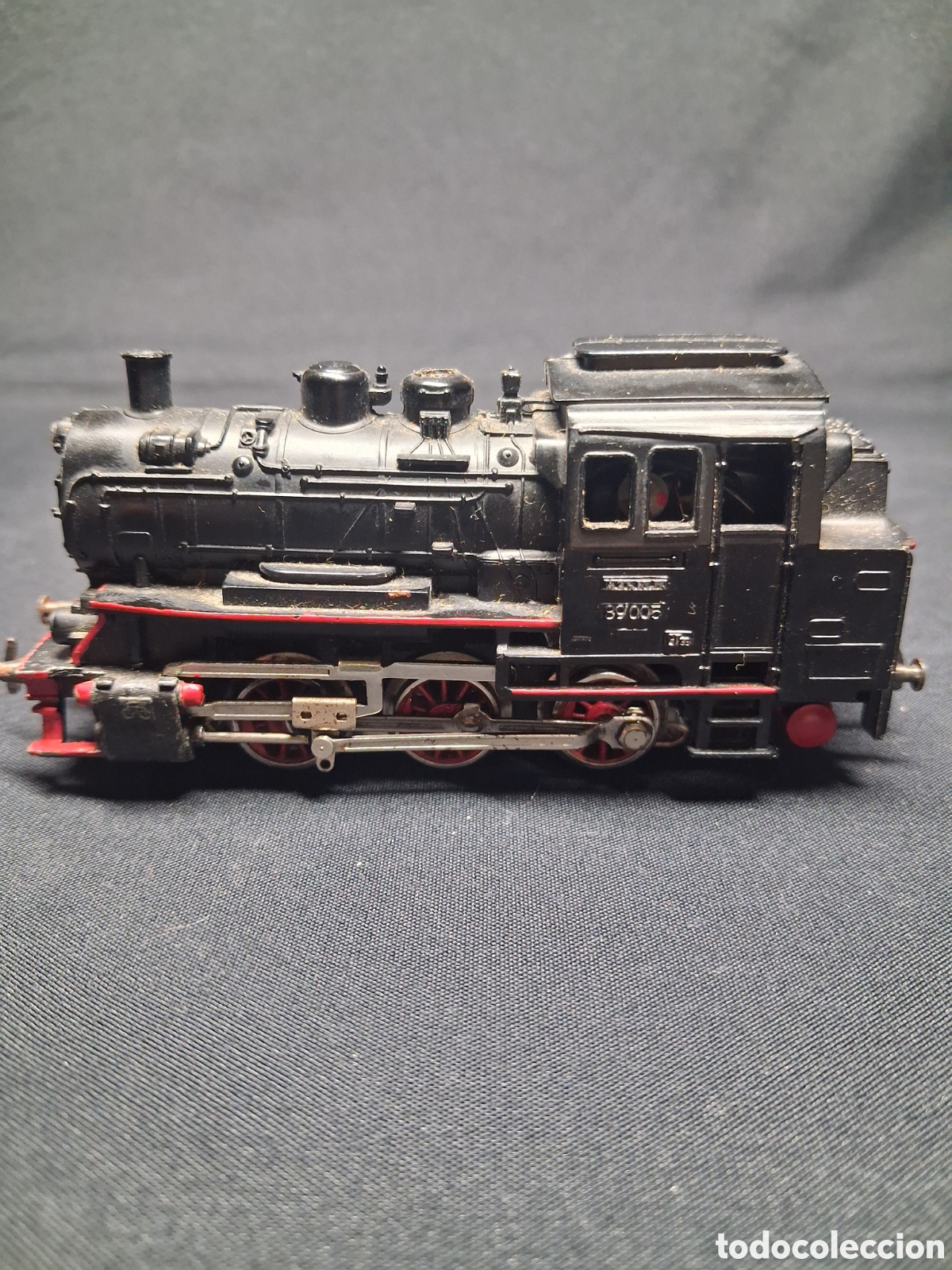 Trenes escala: LOCOMOTORA DF MANIOBRA TENDER A VAPOR, MARKLIN 3000. ESCALA HO