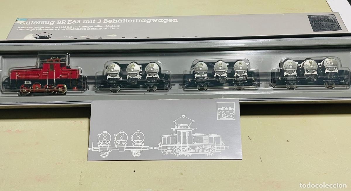 Trenes escala: Tren mercanc&iacute;as Marklin 2874 H0 (235)