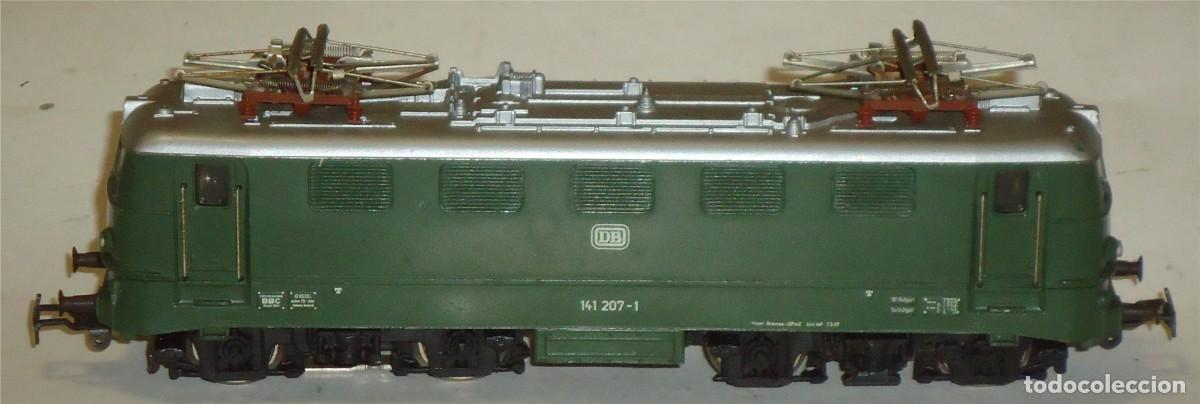 Trenes escala: M&Auml;RKLIN HO, LOCOMOTORA ELECTRICA ANAL&Oacute;GICA BR 141 207-1 DB REF. 3033, SIN CAJA