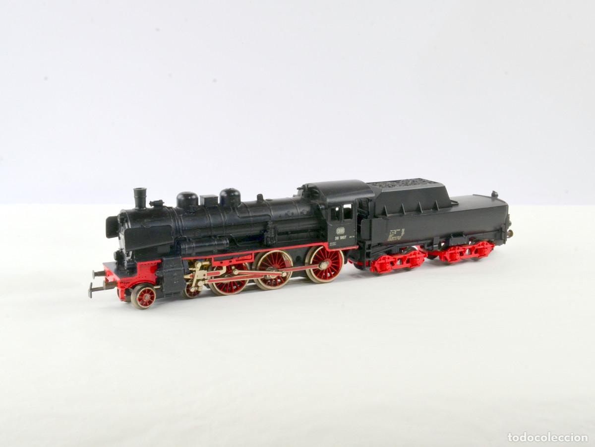 Trenes escala: M&auml;rklin Escala H0 3098 Locomotora de Vapor BR38 P8 con Caja