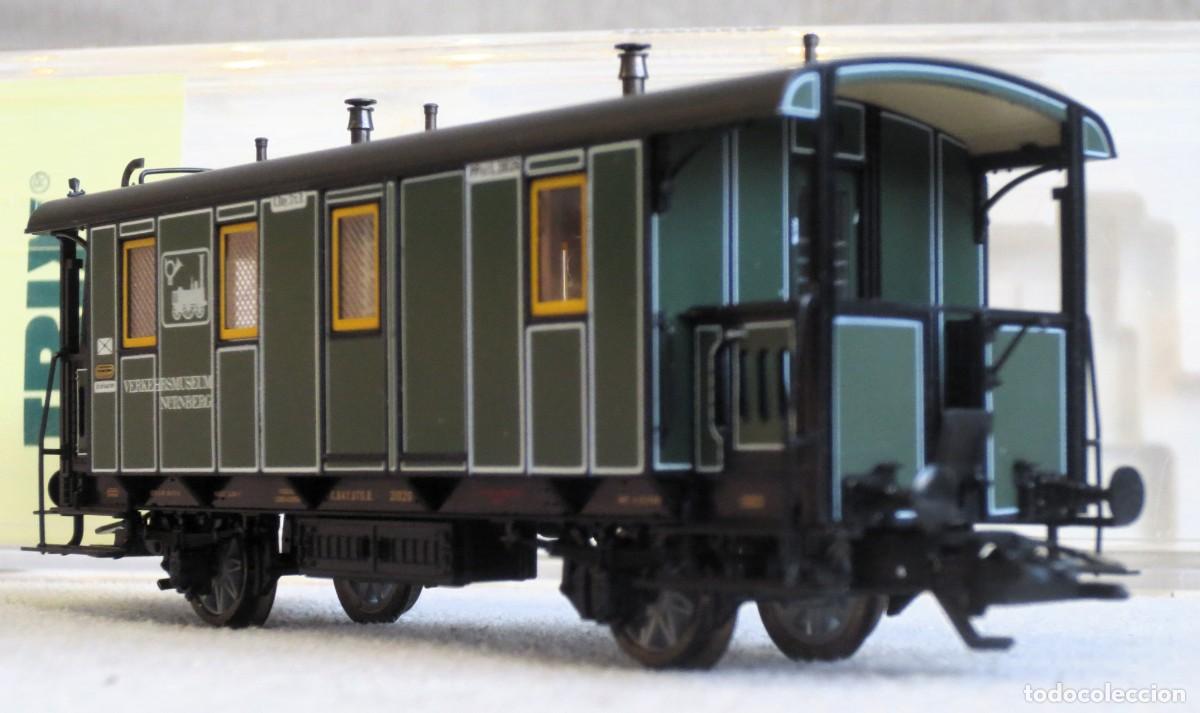 Trenes escala: TRIX 70086. FURGON POSTAL FF CC BAVAROS