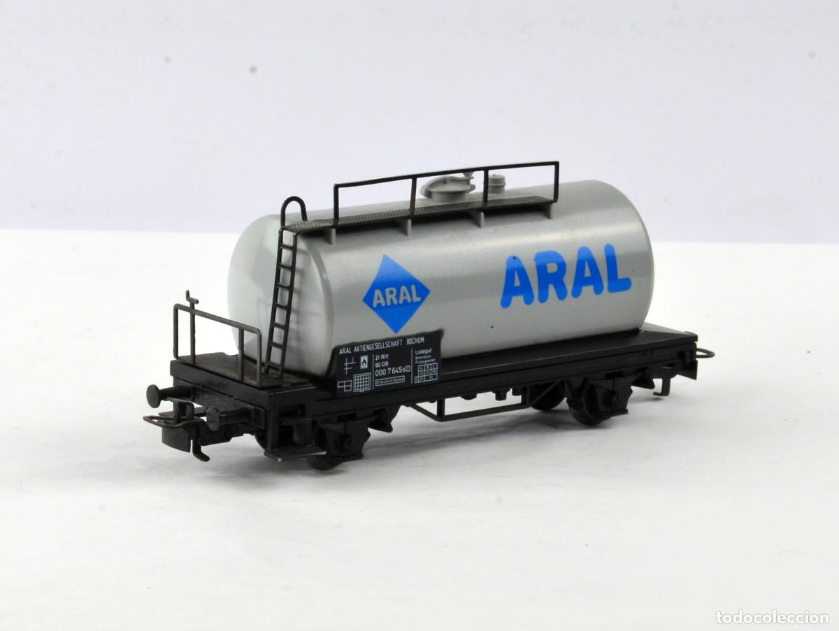 Trenes escala: M&auml;rklin Hobby Trenes Escala H0 4440 Vag&oacute;n Cisterna Aral con Caja