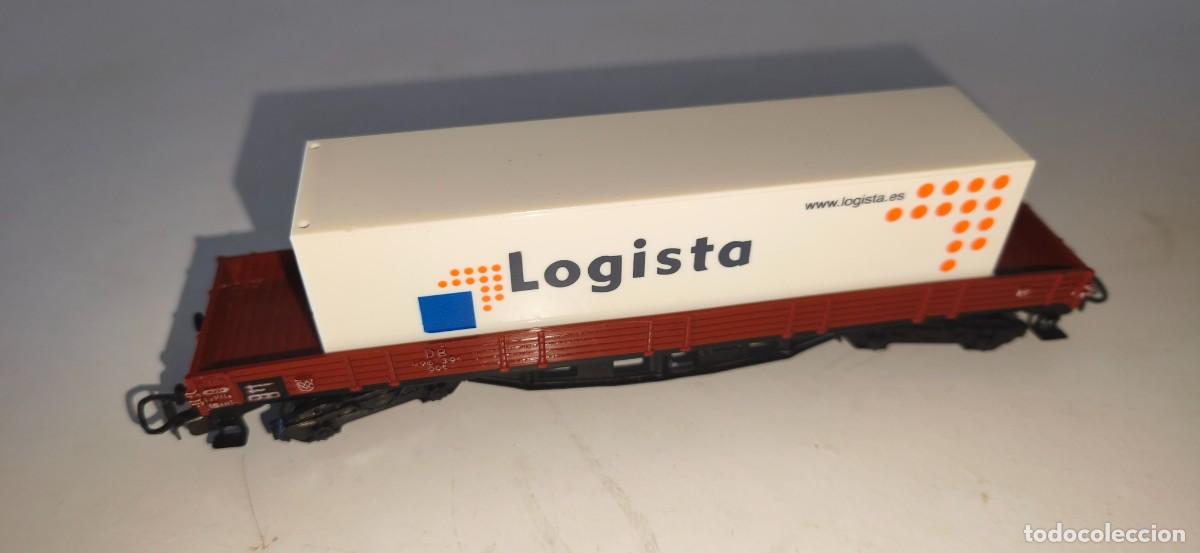 Trenes escala: VAGON CONTENEDOR MARKLIN HO