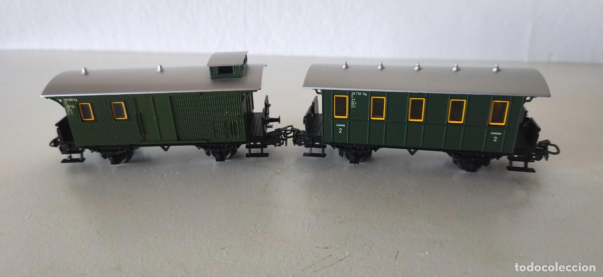 Trenes escala: PAREJA DE VAGONES MARKLIN HO