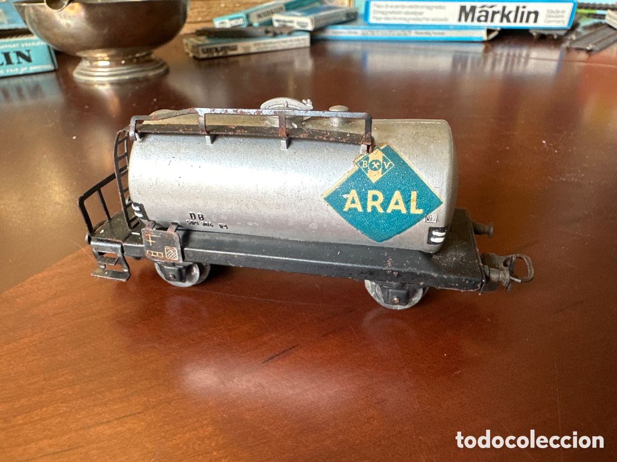 Trenes escala: VAGON CISTERNA ARAL ESCALA HO DE MARKLIN