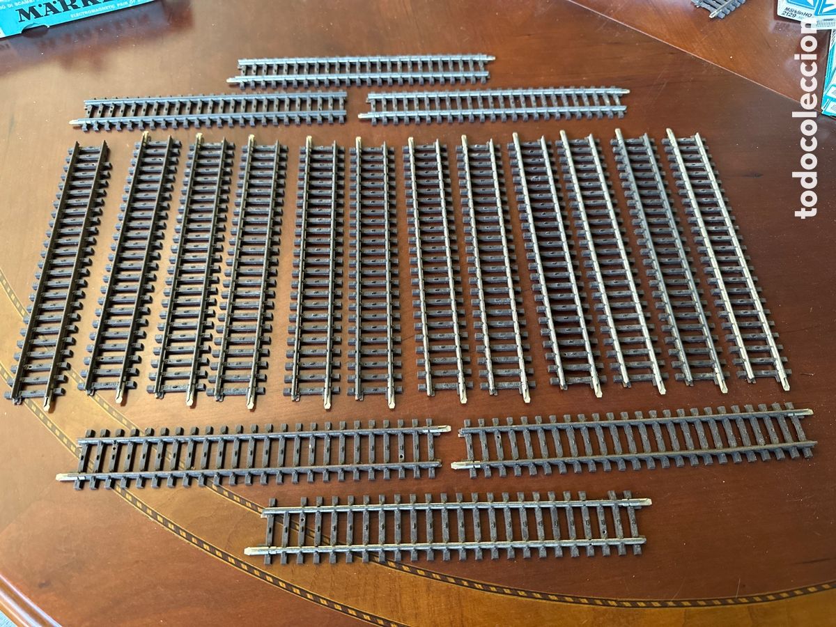 Trenes escala: LOTE DE 18 MARKLIN REF. 2100 - Foto 4