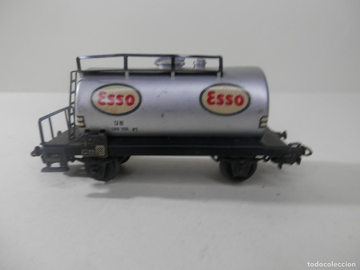 Trenes escala: VAGON CISTERNA ESSO ESCALA HO DE MARKLIN