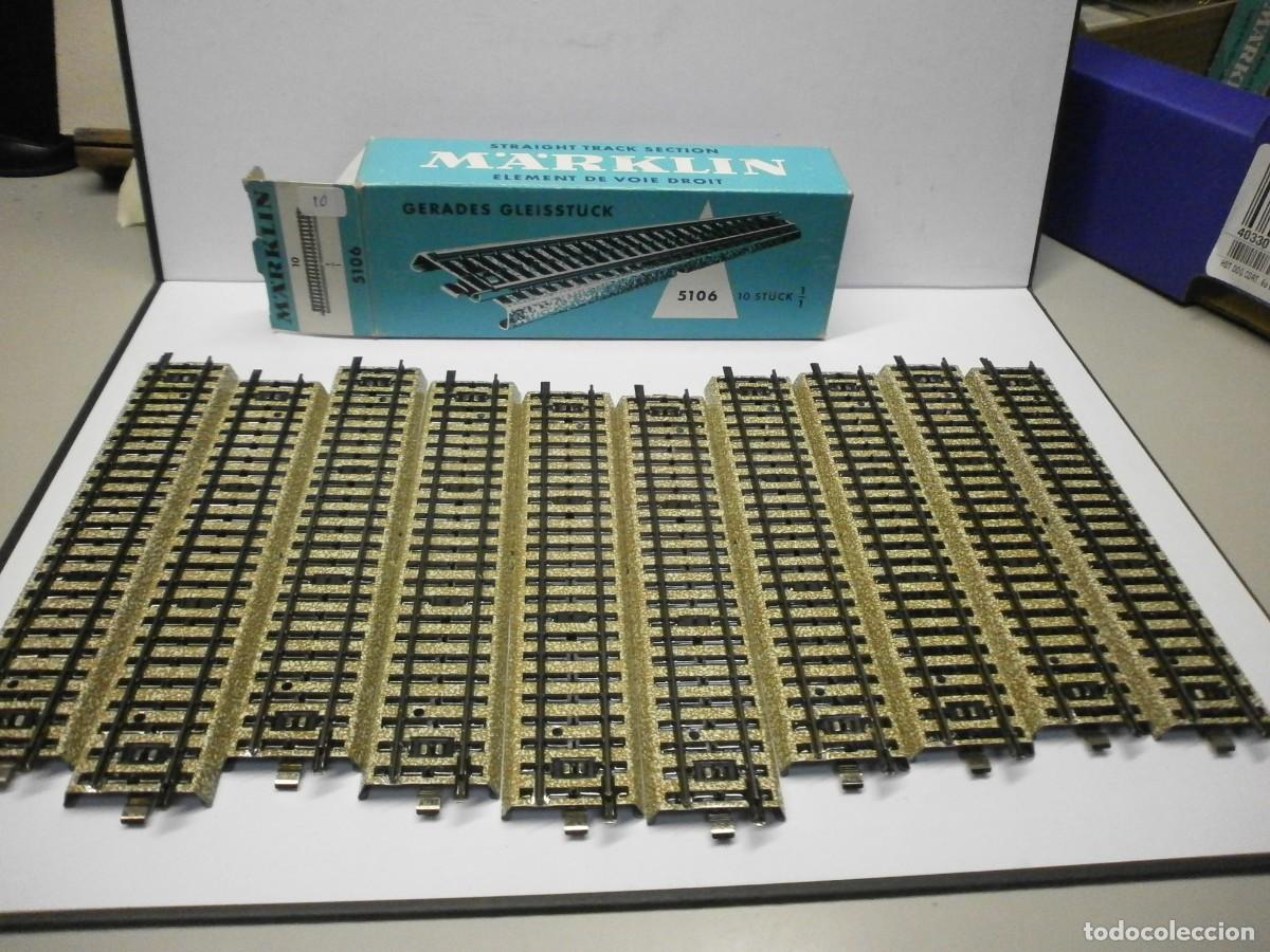 Trenes escala: marklin h0 ref 5106 en su caja vias