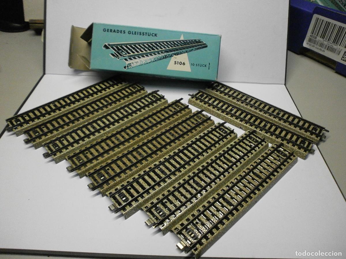 Trenes escala: marklin h0 ref 5106 en su caja vias