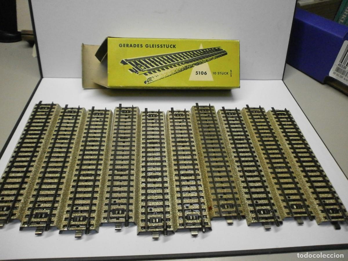 Trenes escala: marklin h0 ref 5106 en su caja vias