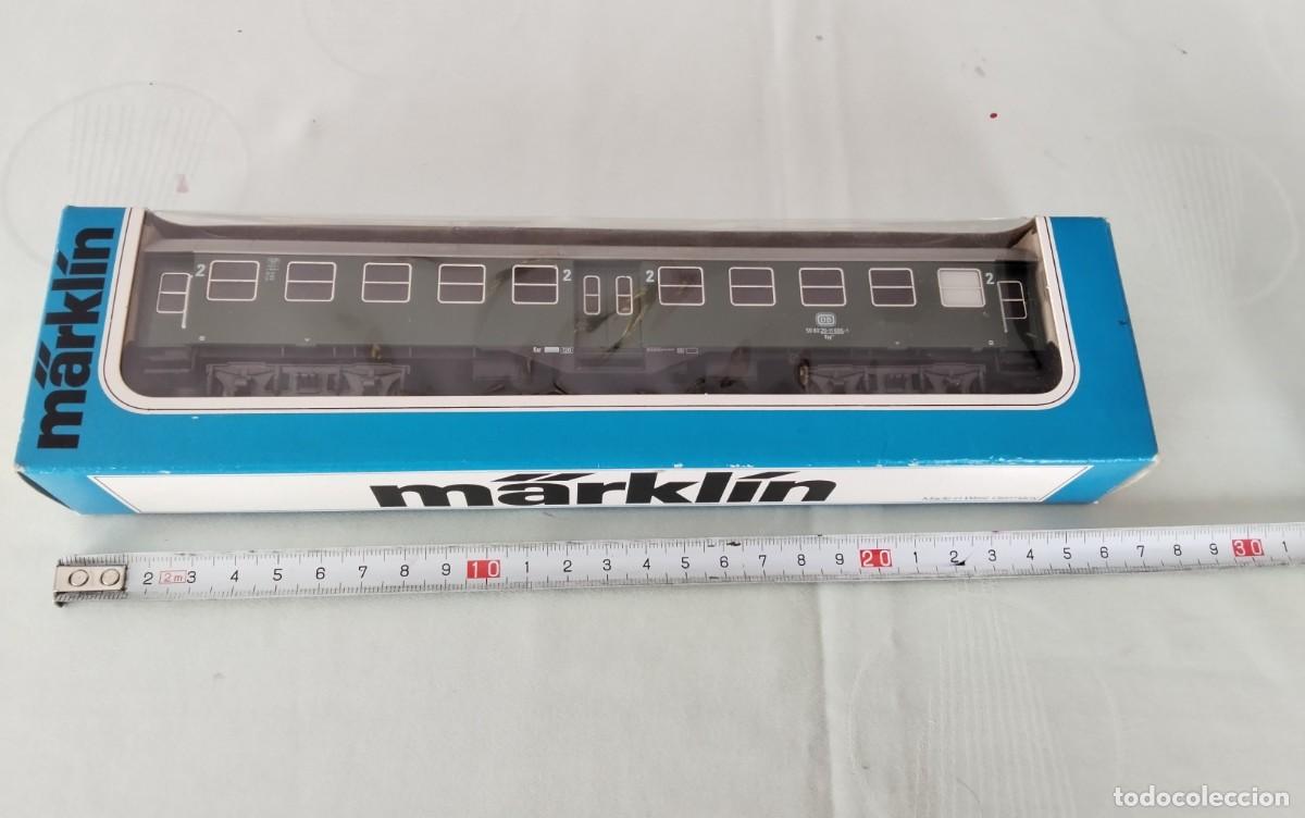 Trenes escala: VAGON DE PASAJEROS MARCA MARKLIN ESCALA HO , NUEVO EN SU CAJA , VER DESCRIPCION
