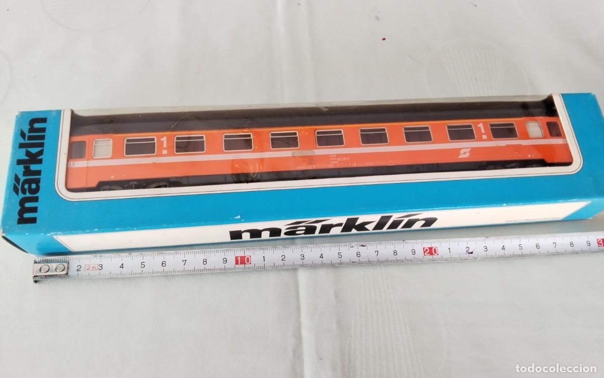 Trenes escala: VAGON DE PASAJEROS MARCA MARKLIN ESCALA HO , NUEVO EN SU CAJA , VER DESCRIPCION