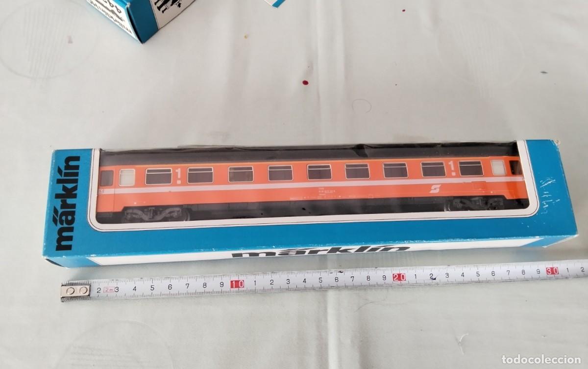 Trenes escala: VAGON DE PASAJEROS MARCA MARKLIN ESCALA HO , NUEVO EN SU CAJA , VER DESCRIPCION