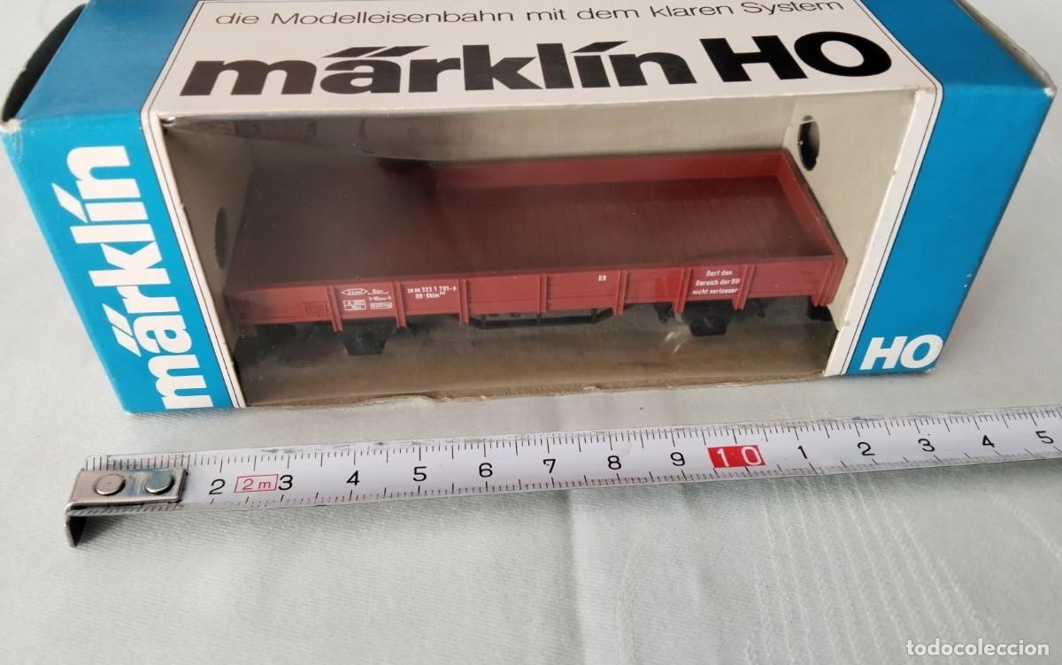 Trenes escala: VAGON CARGA ABIERTO MARKLIN ESCALA HO , NUEVO EN SU CAJA , VER DESCRIPCION