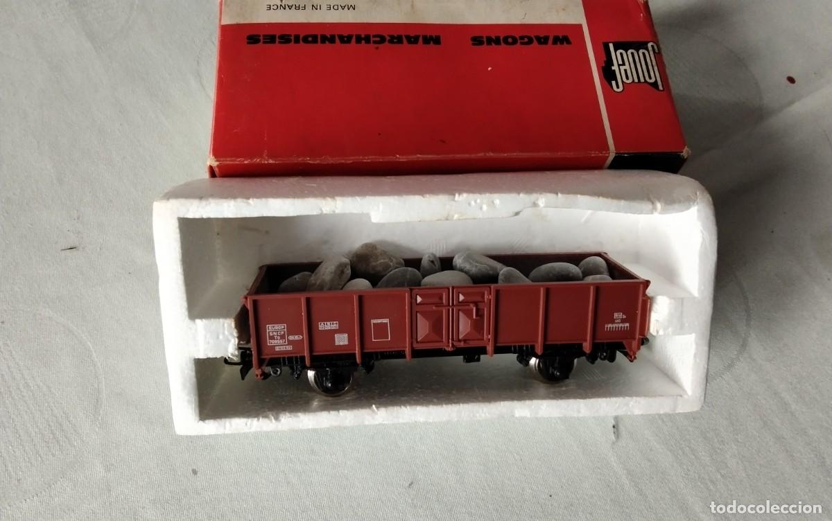 Trenes escala: VAGON MERCANCIAS PIEDRAS MARCA JOUEF ESCALA HO , NUEVO EN SU CAJA , VER DESCRIPCION