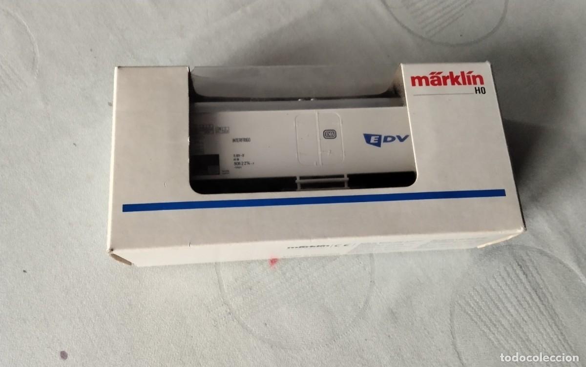 Trenes escala: VAGON MERCANCIAS MARCA MARKLIN ESCALA HO , NUEVO EN SU CAJA , VER DESCRIPCION