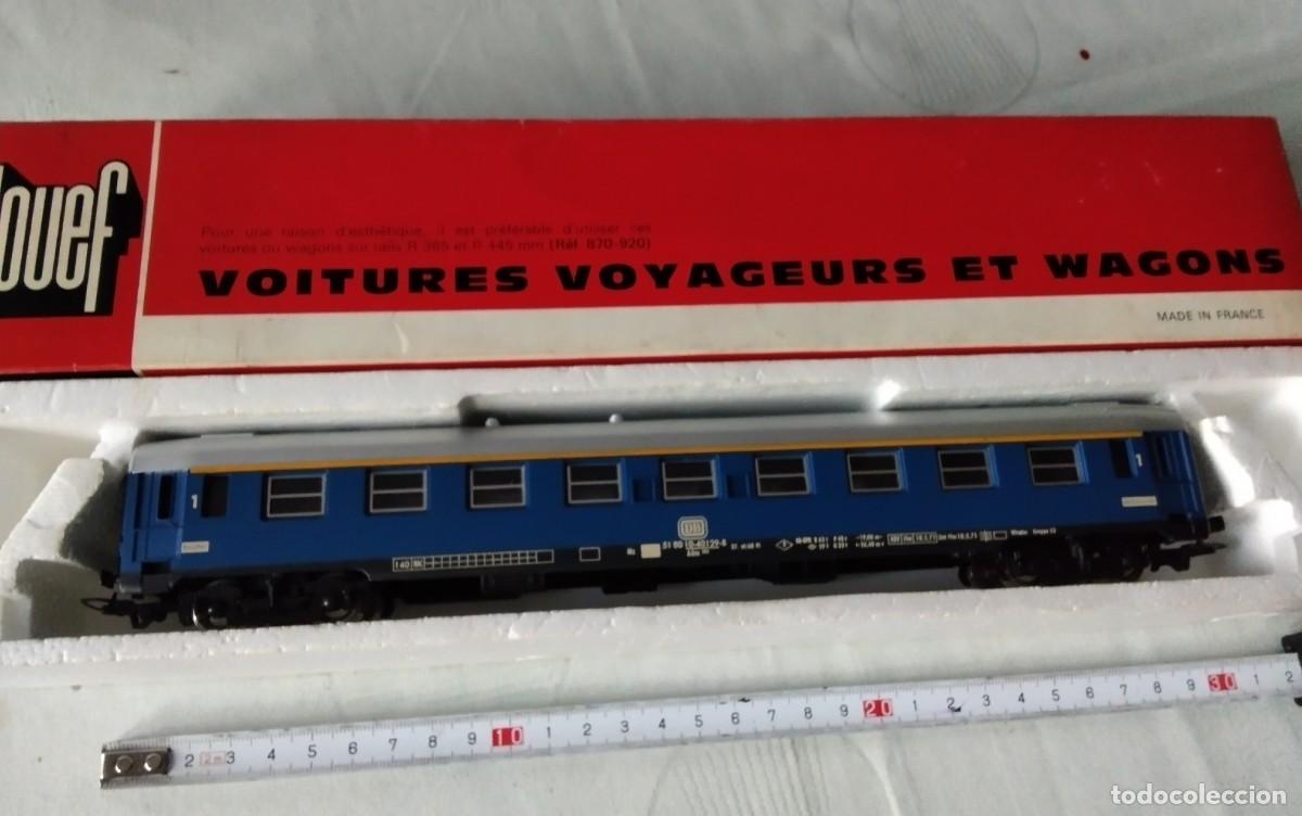 Trenes escala: VAGON PASAJEROS 1&ordf; CLASE MARCA JOURF ESCALA HO , NUEVO EN SU CAJA , VER DESCRIPCION