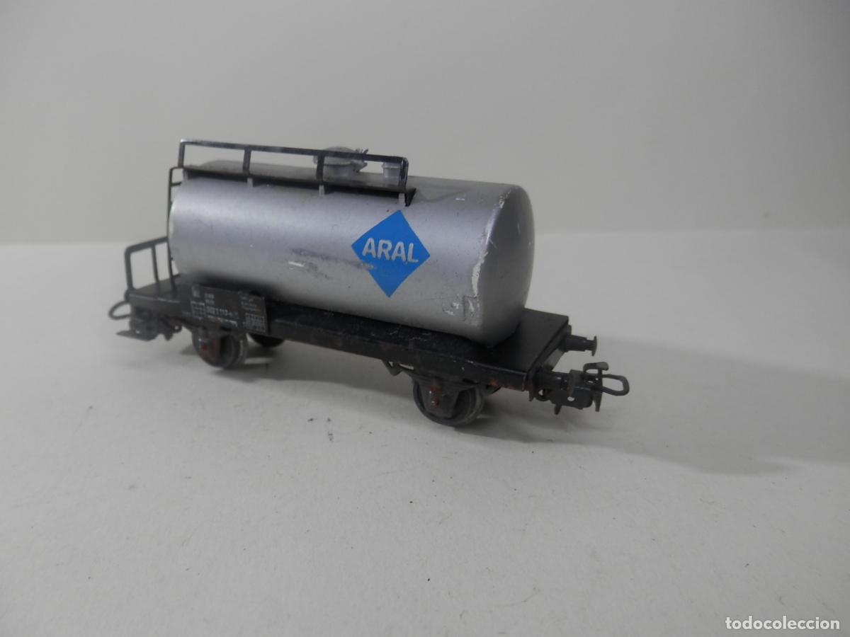 Trenes escala: VAGON CISTERNA ESCALA HO DE MARKLIN - Foto 4