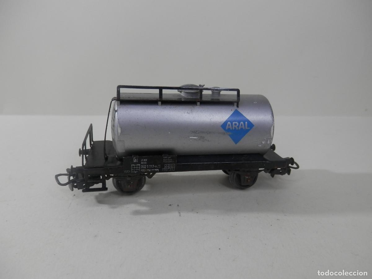 Trenes escala: VAGON CISTERNA ESCALA HO DE MARKLIN - Foto 5