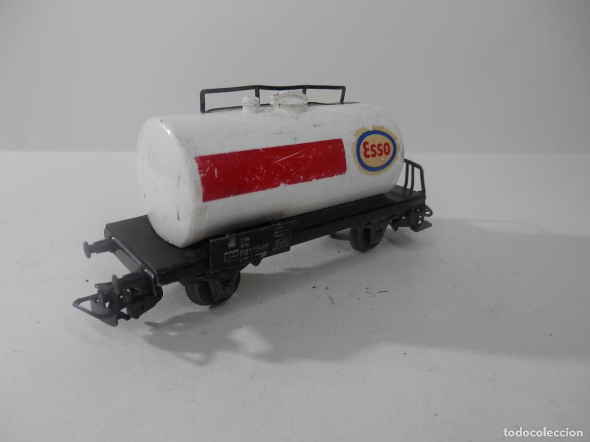 Trenes escala: VAGON CISTERNA ESCALA HO DE MARKLIN - Foto 5