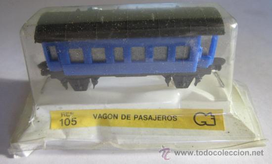 Trenes escala: VAGON DE PASAJEROS, REF 105, ESCALA N, EN BLISTER. CC - Foto 1