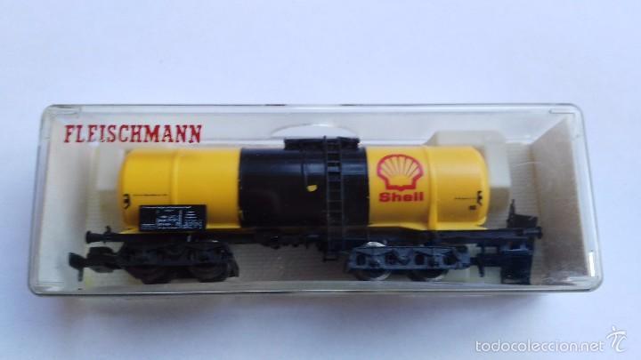 Trenes escala: vagon escala n de la marca fleischmann  en caja - Foto 1