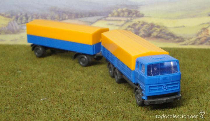 Trenes escala: Cami&oacute;n Wiking con remolque - Foto 2