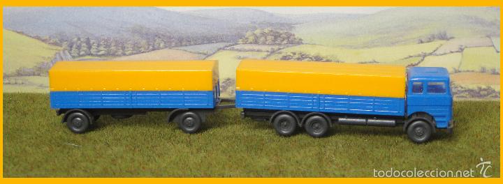 Trenes escala: Cami&oacute;n Wiking con remolque - Foto 3