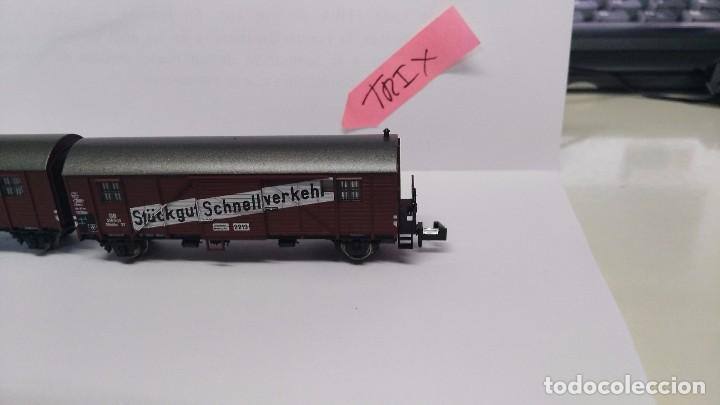 Trenes escala: vagon doble de escala n trix - Foto 3