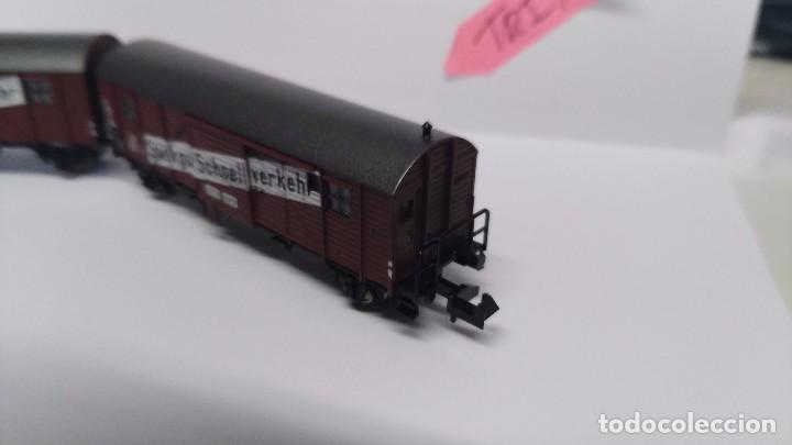 Trenes escala: vagon doble de escala n trix - Foto 4