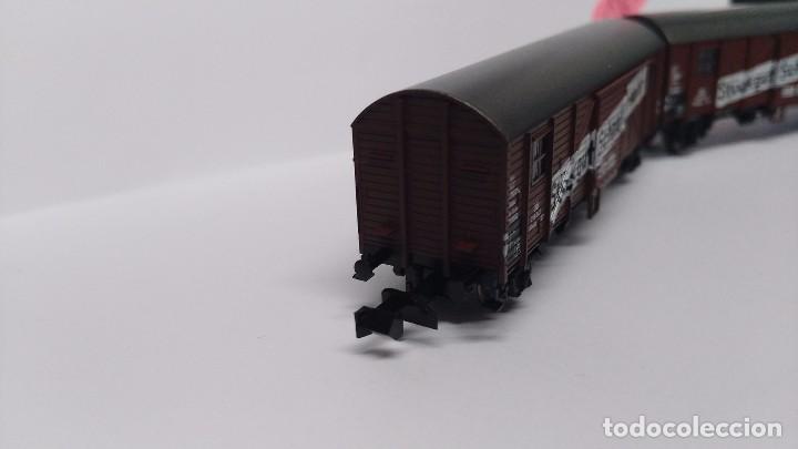 Trenes escala: vagon doble de escala n trix - Foto 5