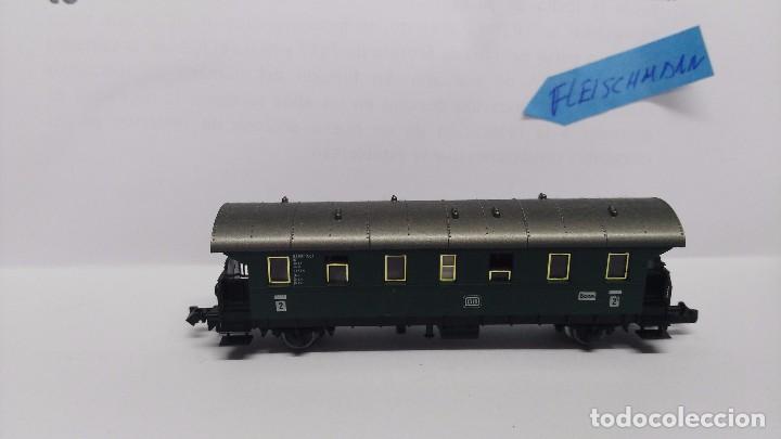 Trenes escala: antiguo vagon escala n fleischmann - Foto 1