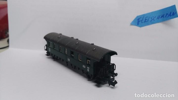 Trenes escala: antiguo vagon escala n fleischmann - Foto 3