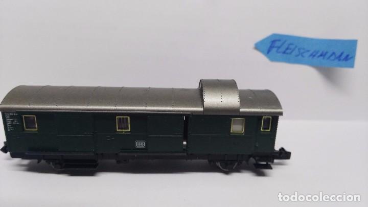 Trenes escala: antiguo vagon escala n fleischmann - Foto 1