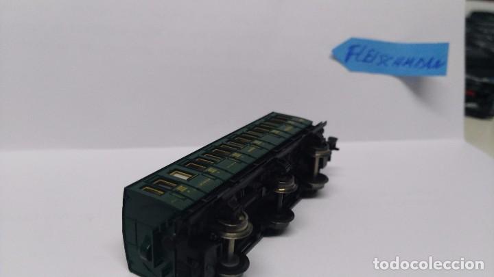 Trenes escala: antiguo vagon escala n fleischmann 3 clase - Foto 3