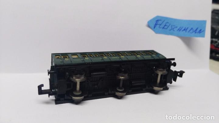 Trenes escala: antiguo vagon escala n fleischmann 3 clase - Foto 6