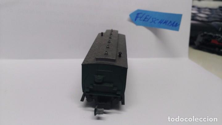 Trenes escala: antiguo vagon escala n fleischmann  3 clase - Foto 2