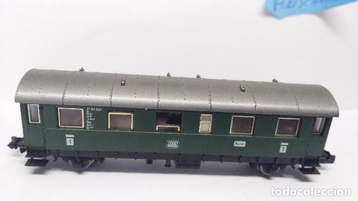 Trenes escala: antiguo vagon escala n fleischmann 1 clase - Foto 1