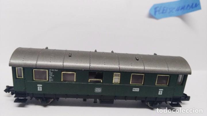 Trenes escala: antiguo vagon escala n fleischmann 1 clase - Foto 2