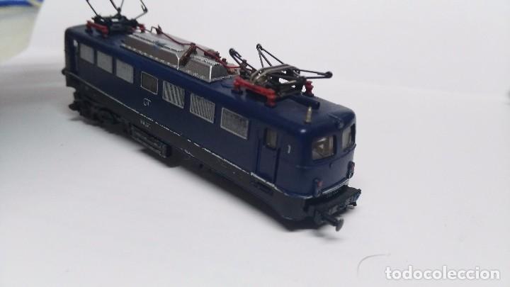 Trenes escala: antigua locomotora fleischmann - Foto 6