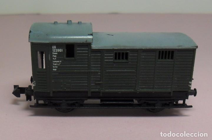 Trenes escala: TRIX N - Vag&oacute;n de mercanc&iacute;as - DB - Foto 1