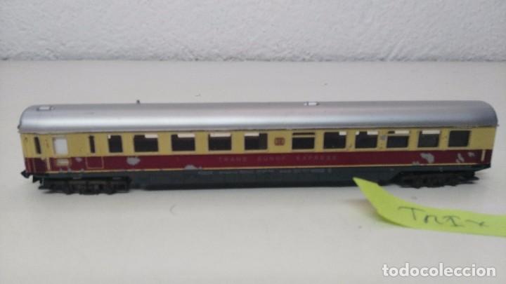 Trenes escala: antiguo vagon escala n marca trix - Foto 1