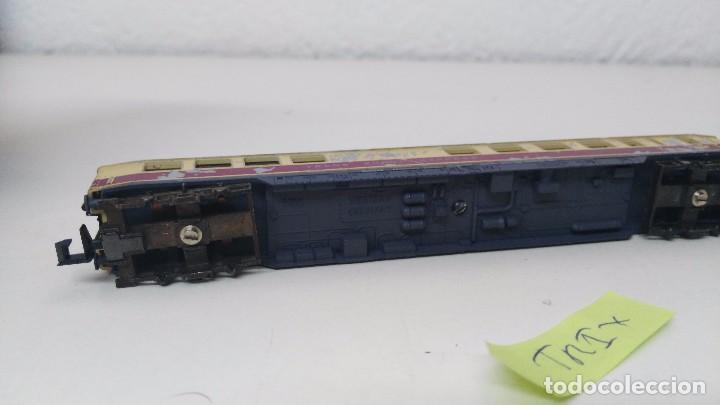 Trenes escala: antiguo vagon escala n marca trix - Foto 7